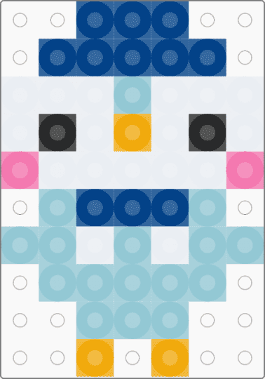 Piplup - light blue,blue
