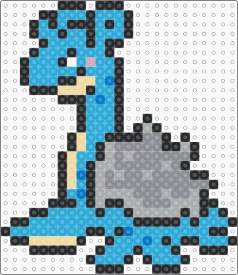 Lapras - light blue,gray,pokemon