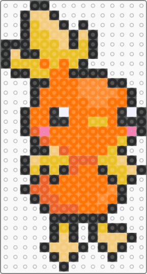 Torchic 2 - orange, pokemon, yellow