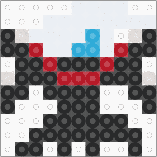 Darkrai - black,white,red