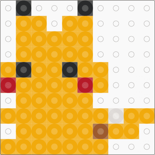 Shiny Pikachu - orange