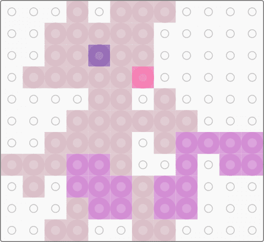 Mewtwo - pink,beige