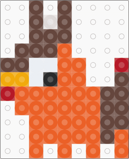 Tepig - orange,brown