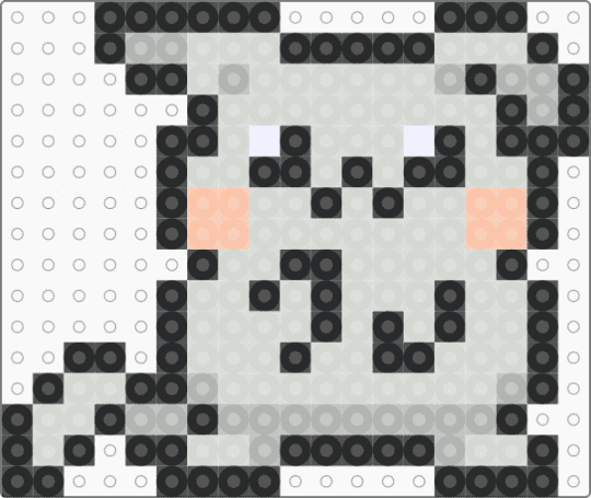 Peakychu - pokemon, white