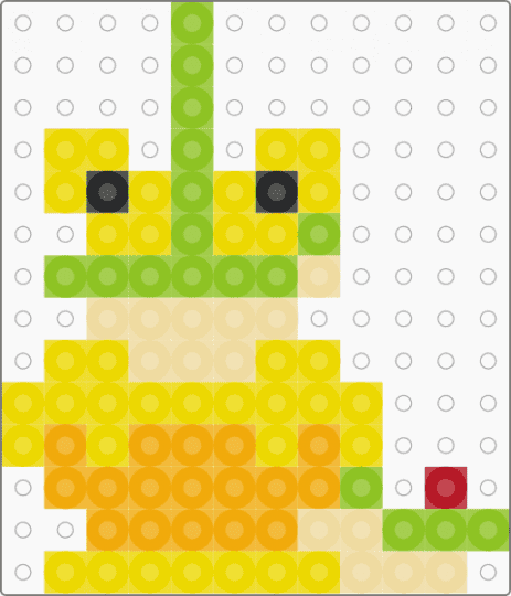 Shiny Dipplin - green,yellow,orange
