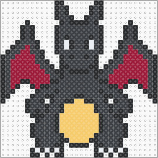 Shiny Charizard 2 - black,red,yellow