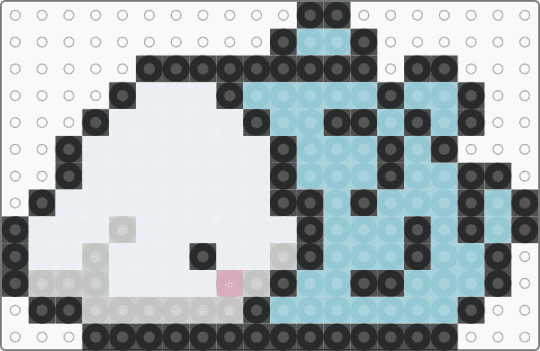 Snom - light blue,pokemon