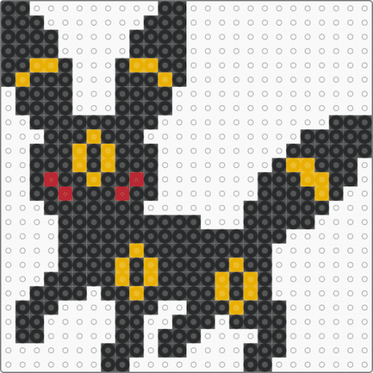 Umbreon - black,orange