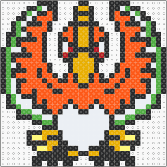 Ho-oh 2 - black,orange