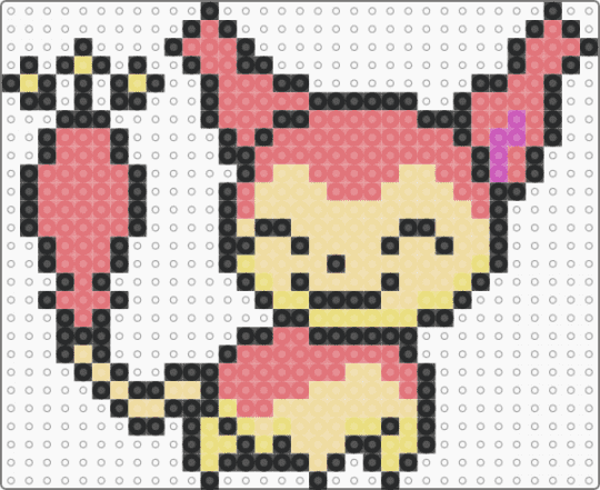 Skitty - red,beige,pokemon