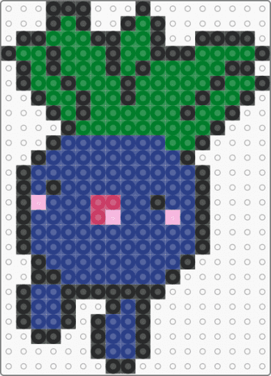 Oddish 2 - green,blue