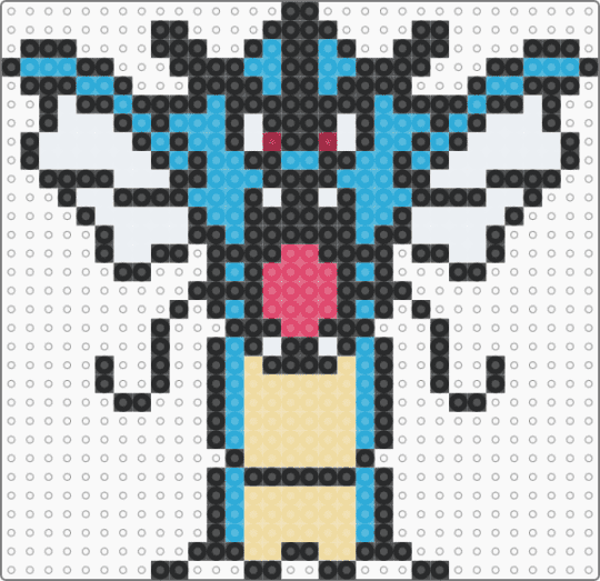 Gyarados - black,beige,light blue