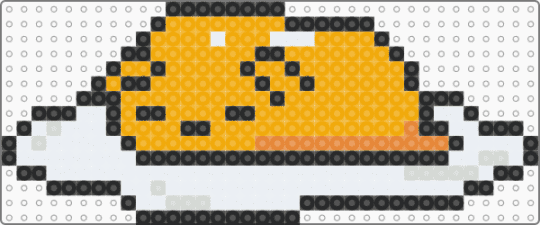 Gudetama 5 - white,orange