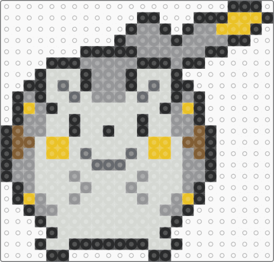 Togedemaru - white,gray,pokemon