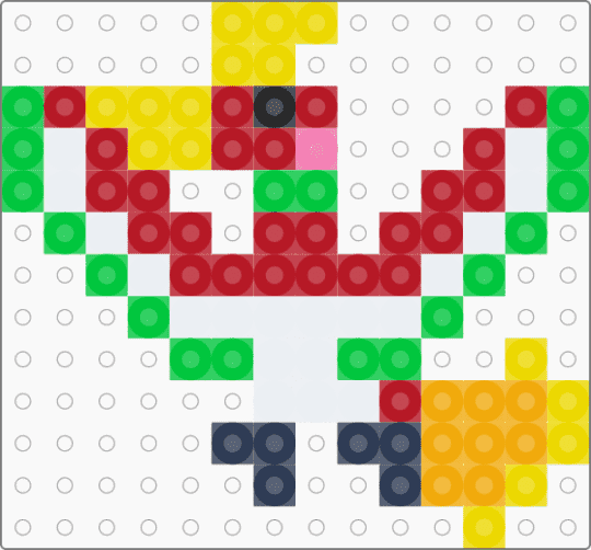 Ho-oh - yellow,red,green