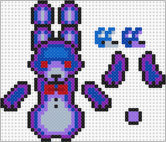 BONNIE RAGDOLL!!! - blue,purple,fnaf,five nights at freddys,bonnie,ragdoll,dangle,puppet