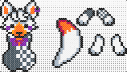 LOLBIT PUPPET (FLAF VERSION)!!! - pink,purple,lolbit,fnaf,five nights at freddys,puppet,dangle,doll,ragdoll