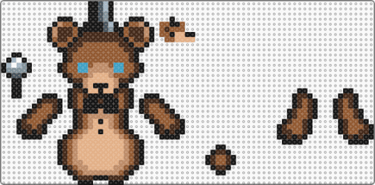 FREDDY RAGDOLL!! - brown,tan,beige,fnaf,five nights at freddys,freddy,fazbear,ragdoll,puppet,dangle
