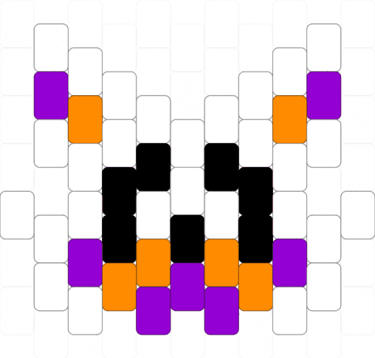LOLBIT CHARM!! - white,orange,purple,lolbit,charm,fnaf,small