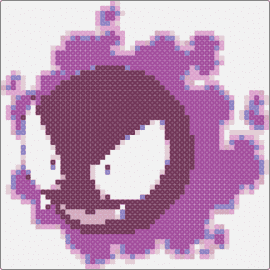 Gastly - gastly,pokemon,spectral,purple aura,hauntingly delightful,eerie,lavender