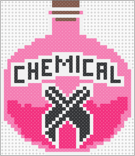 Chemical X - pink,chemical,x,bottle,excision,powerpuff girls
