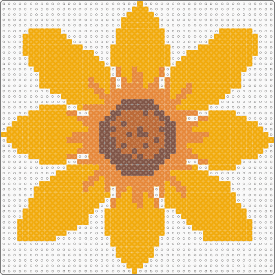 flower - sunflower,orange