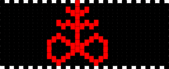 Satanic Cross - black