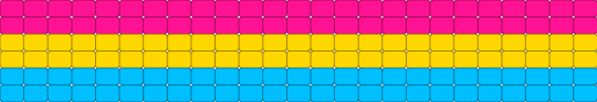 PAN - pink,yellow,light blue