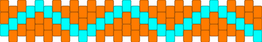 Glamrock Freddy Cuff Simple - light blue,orange,cotdduotone,fnaf,teal,glamrock,fazbear,freddy,simple