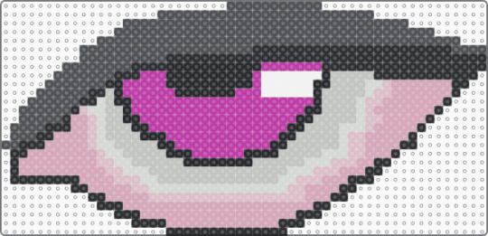 Jinx Eye on Shimmer - gray,pink,cotdshimmer,jinx,arcane,eye