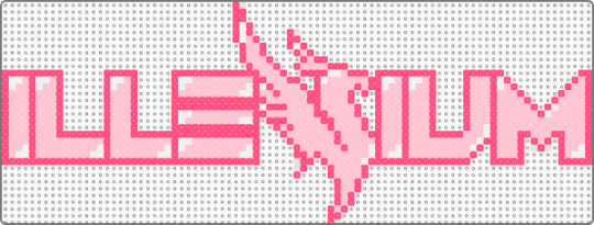 Illenium Full Logo - illenium,logo,dj,edm,music,red,pink
