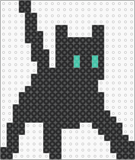 Cursed kitty - black,cat,cursed,kiity,kitty