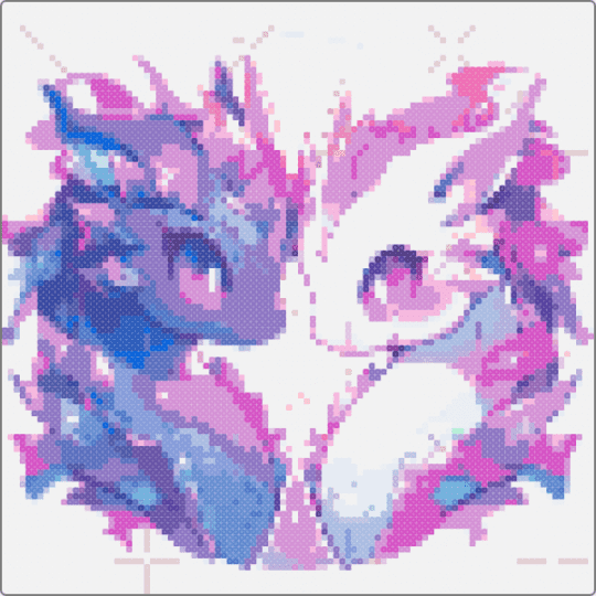 DRAGONZZZZZZZZZZ - white,pink,blue