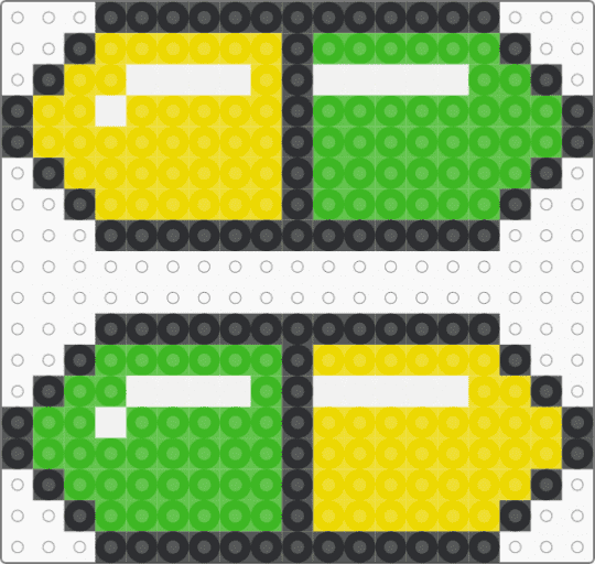 Subtronics Dr Mario Pills - yellow,green