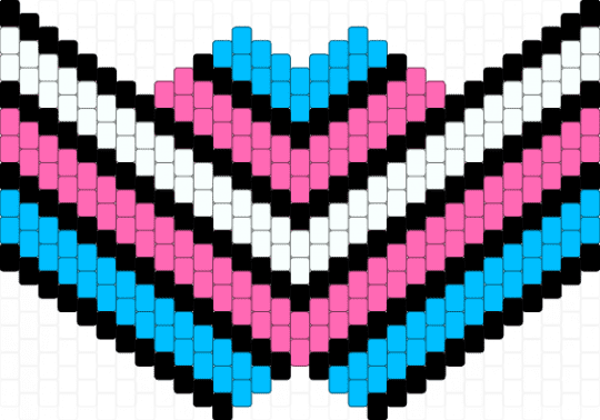 trans pride flag mask - light blue,pink