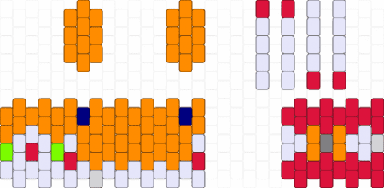 Circus Baby Doll - red,orange