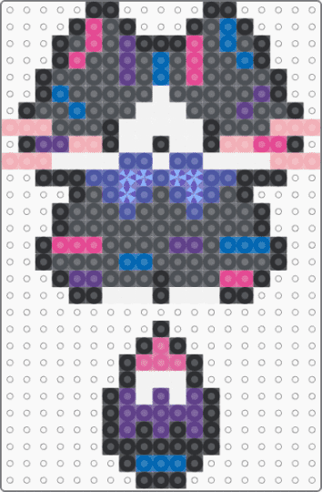 Genderfluid cat - gray,purple