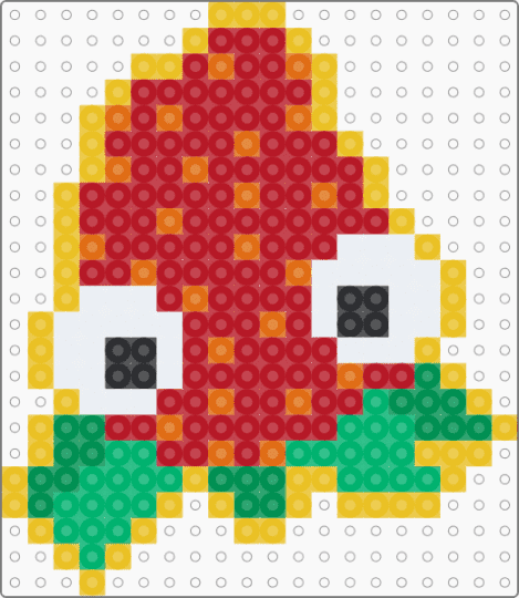 Strabby from bugsnax Wow - red,yellow,bugsnax strabby,straby,bugsnax,videogame,green