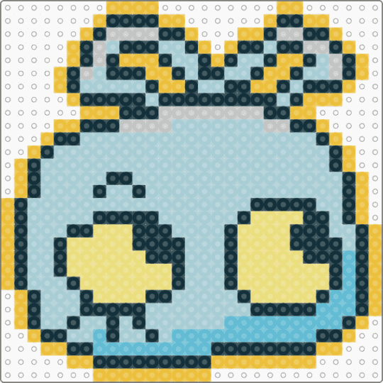 Meleeniacs Garbo!!! :DD - light blue,yellow,gray,trashbag,garbo,meleeniacs,lightblue,garbage