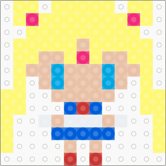sailor moon mini - yellow,beige,sailor moon,sailormoon,usagi
