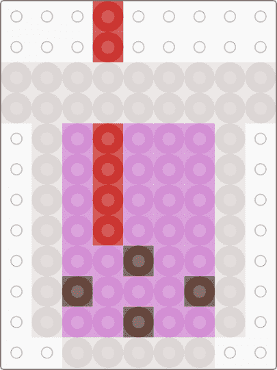 tiny boba - beige,pink