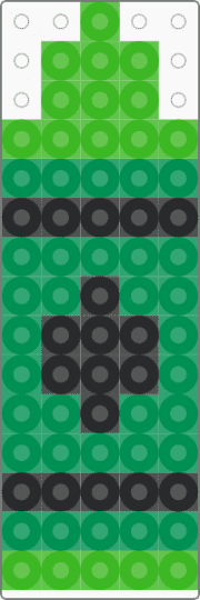 green crayon - green,black