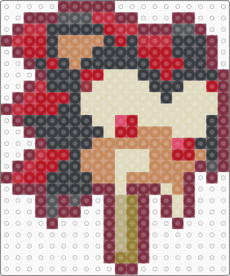 Shadow popsicle - brown,red,tan,beige