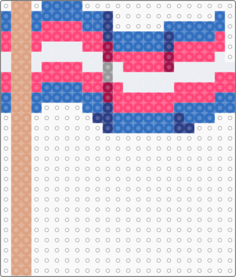 Handhelp Trans Flag! - beige, blue, flag, lgbtqia, pride, red, trans