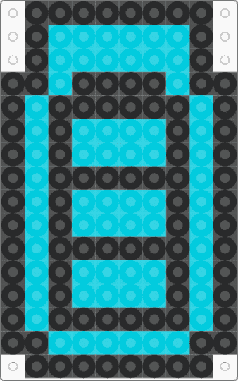 ULTRAKILL Piercer Icon - light blue,black,game,ultrakill,weapon