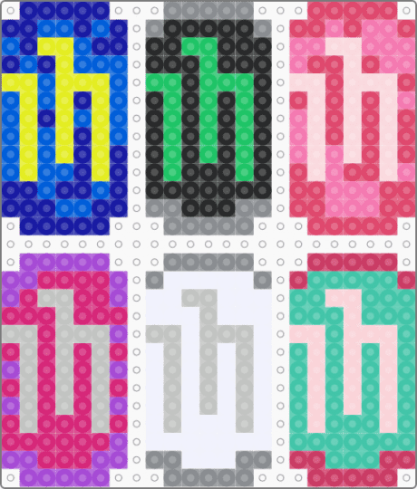 Mini Monster Collection - beige, colorful, drink, energy drink, food, monster, pink, purple