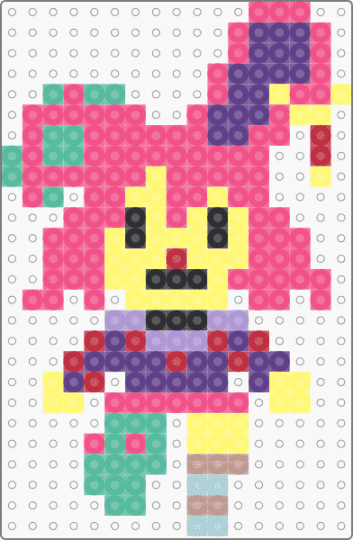 Fukouna Girl (MARETU Remix) Caroline (Outlineless - yellow,pink,purple