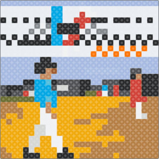 Regional at Best - orange,tan,light blue