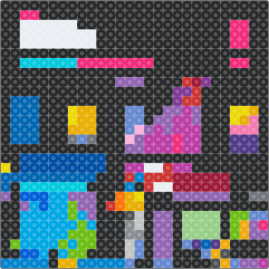 Twenty One Pilots - Scaled And Icy (Livestream version) - black,pink,blue,light blue