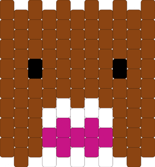domo thing or smth - red,domo,scenecore,scene,japan,cute,kandi,cuff,idk